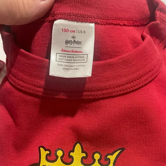 Hanna Anderson boy pajama top bundle Size 8 - Picture 3 of 13